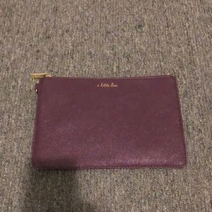 Purple clutch